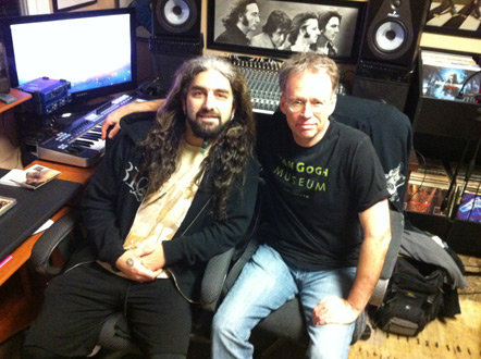 Mike and Chris at Portnoy HQ.